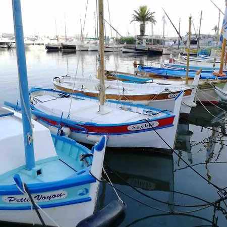 דירה T2 Climatise Port De - Grande Terrasse סנרי-סור-מר
